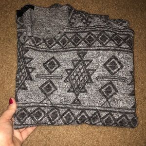 Geometric sweatshirt